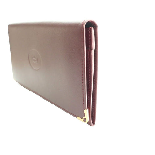 Cartier Long Wallet /Ss Os