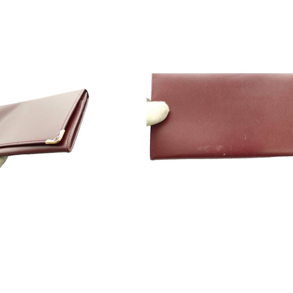 Cartier Long Wallet /Ss Os