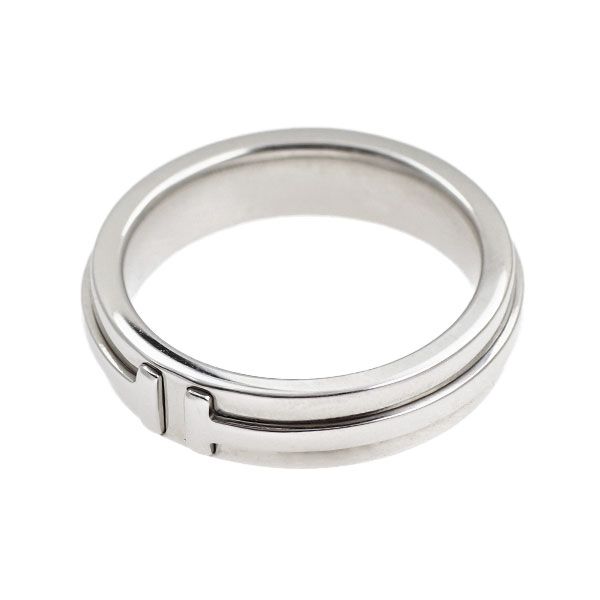 Tiffany Ring K18Wg T Two