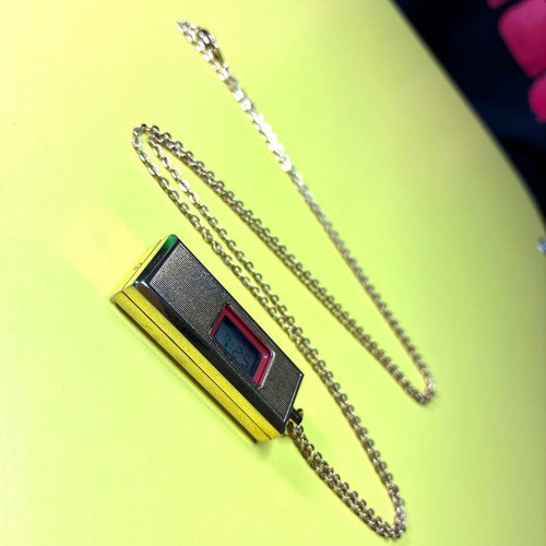 Omron Digital Watches Necklace