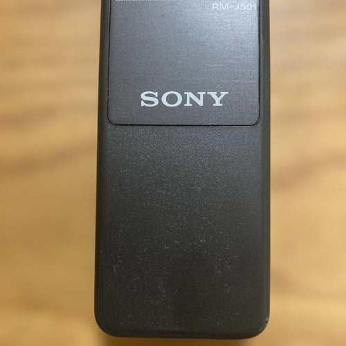 Sony Cd, Md Cassette Decks Rm-J501