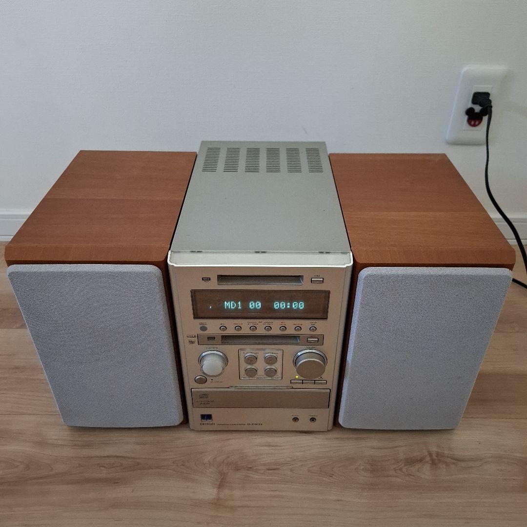 Denon Cd Md Cassette Deck D-Xw33