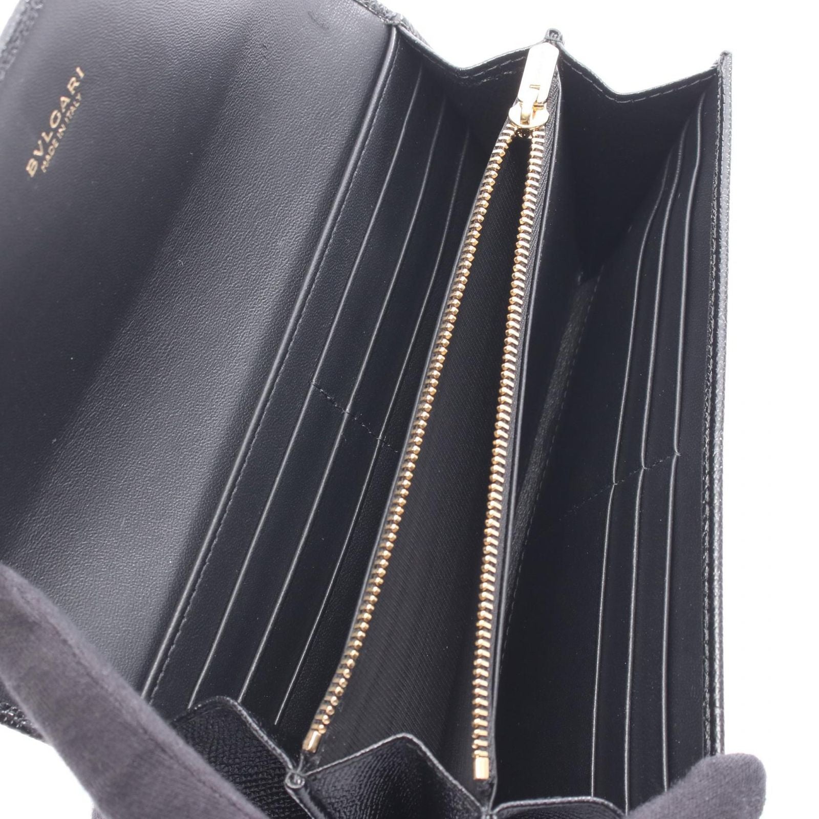 Bvlgari Long Wallet 280526 Zip Used A