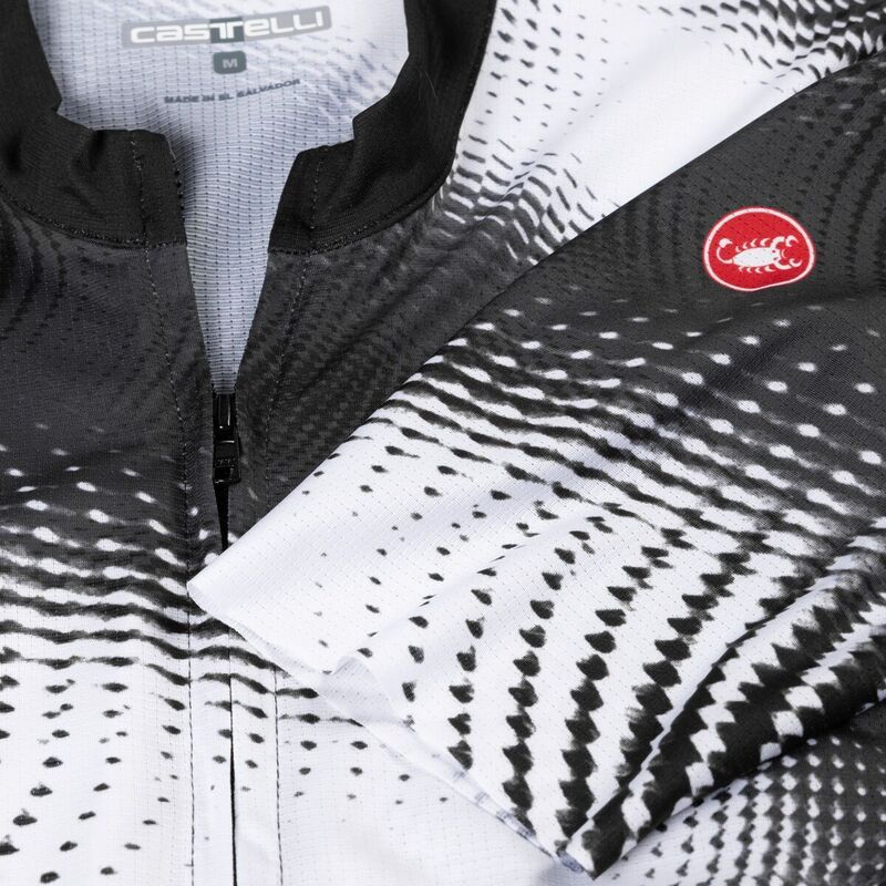 T -Shirt Castelli Vortice Edition Jersey Mens Blackwhite