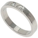 Cartier Ring C 1P #50 Pt950