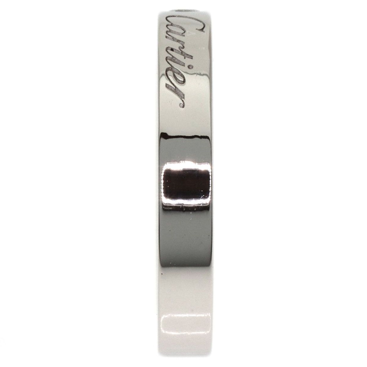 Cartier Ring C 1P #50 Pt950