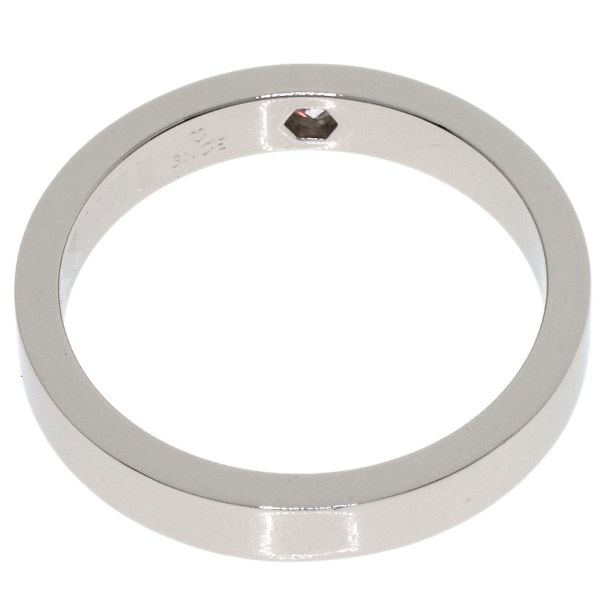 Cartier Ring C 1P #50 Pt950