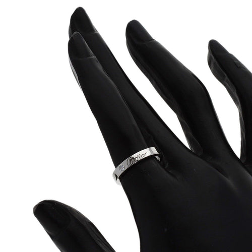 Cartier Ring C 1P #50 Pt950
