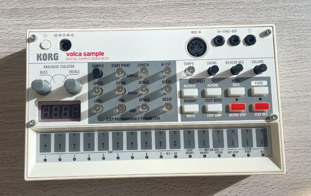 Samplers Korg Volca Sample