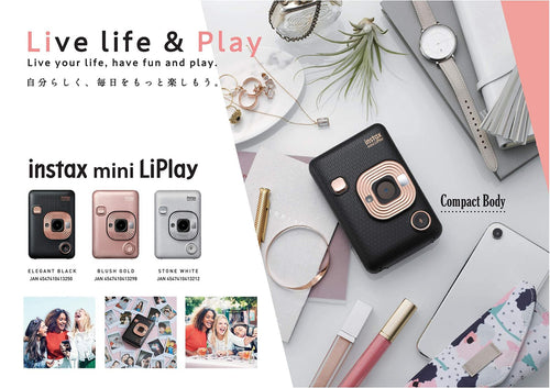 Others (Fujifilm) Instax Mini Liplay Ins Hm1 Blush Gold Usb