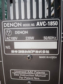 Denon Av Amplifiers Avc-1850 5.1Ch