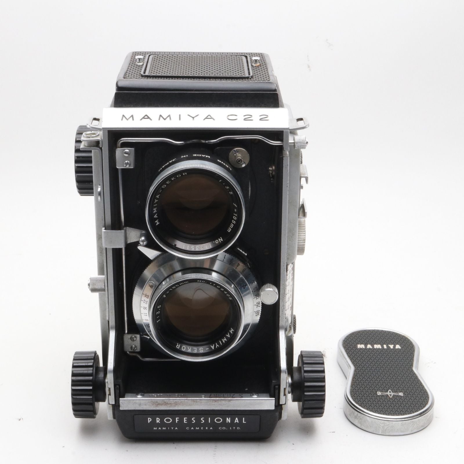 Mamiya Double -Lens Reflex Camera C22 Professional Sekor F3.5