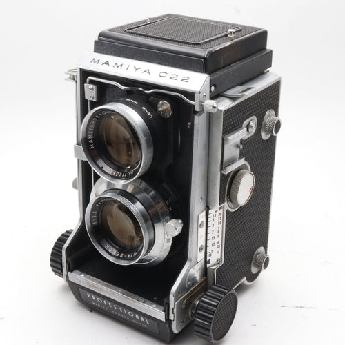 Mamiya Double -Lens Reflex Camera C22 Professional Sekor F3.5