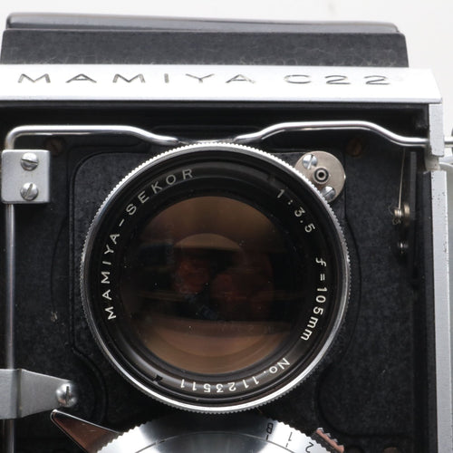Mamiya Double -Lens Reflex Camera C22 Professional Sekor F3.5