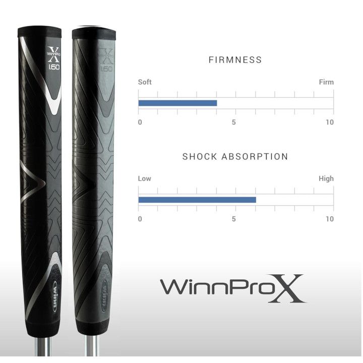 Grip Winn Pro X 1.60 Wpx60-Bk Wpx60-Dg