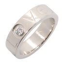 Cartier Ring 2006 1P K18Wg 1Pd
