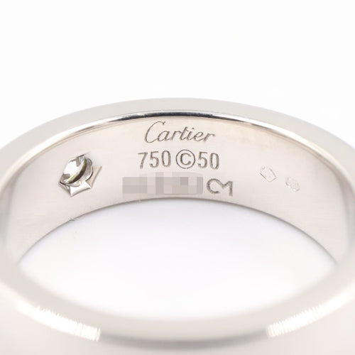Cartier Ring 2006 1P K18Wg 1Pd