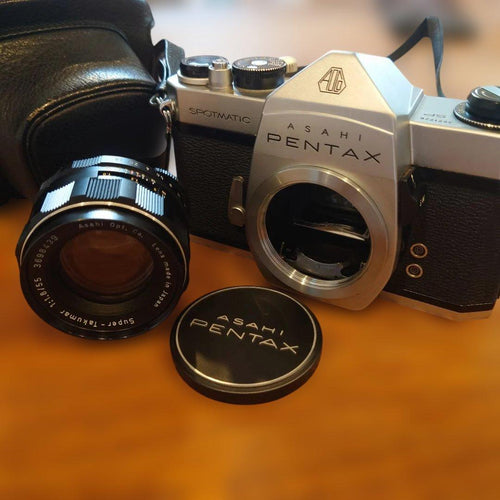 Pentax Slr Cameras (Film) Asahi Spotmatic Super-Takumar