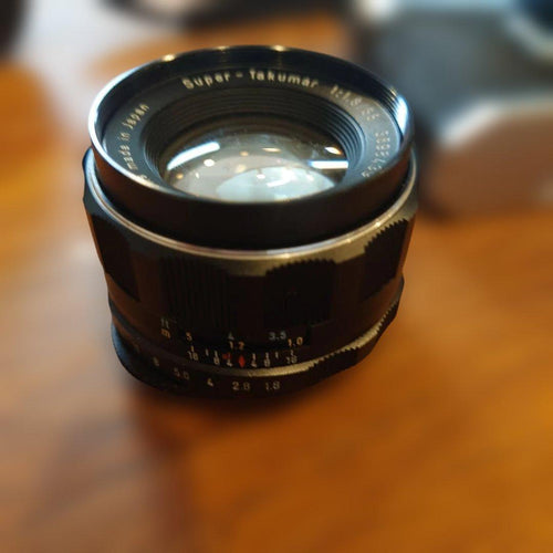Pentax Slr Cameras (Film) Asahi Spotmatic Super-Takumar