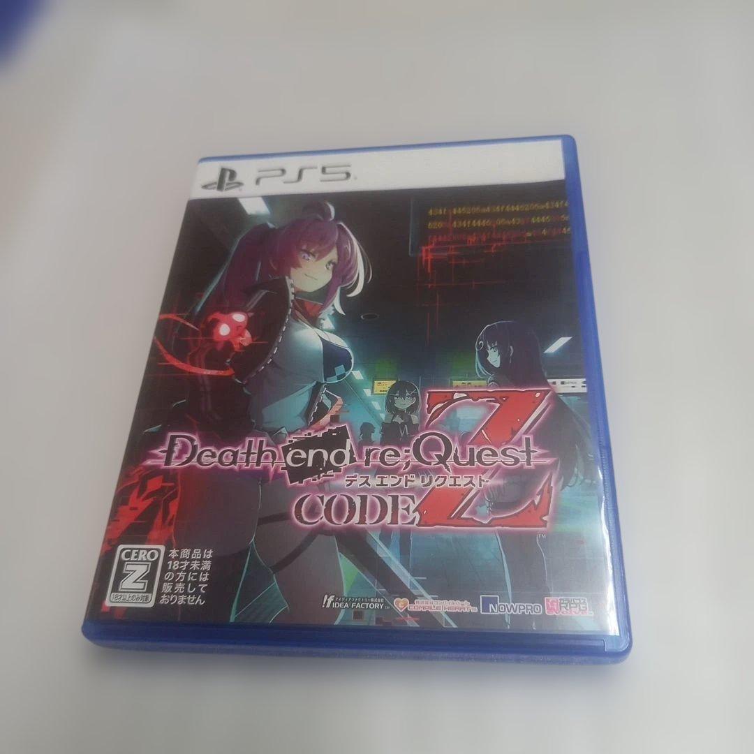 Playstation5 Games (Physical) Ps5 Death End Re;Quest Code Z