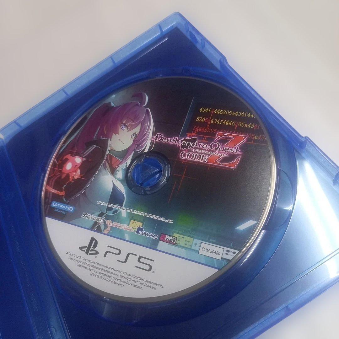 Playstation5 Games (Physical) Ps5 Death End Re;Quest Code Z