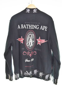 A Bathing Ape G Jean Denim Jacket Stash Bape Soldier Varsity M 103Mt-4255