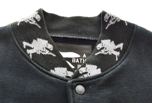 A Bathing Ape G Jean Denim Jacket Stash Bape Soldier Varsity M 103Mt-4255