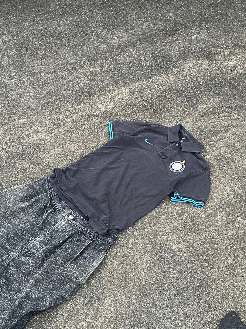 Nike Polo Shirts 00S Y2K Swag Cityboy