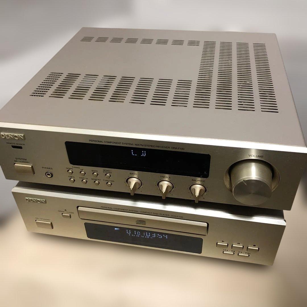 Denon Cd, Md Cassette Decks Dcd-F100 Dra-F100
