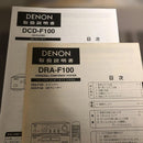 Denon Cd, Md Cassette Decks Dcd-F100 Dra-F100