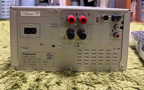 Panasonic Cd, Md Cassette Decks Sa-Pmx5