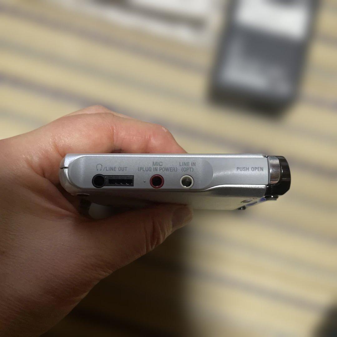 Sony Portable Md Players Hi-Md Walkman Mz-Rh1