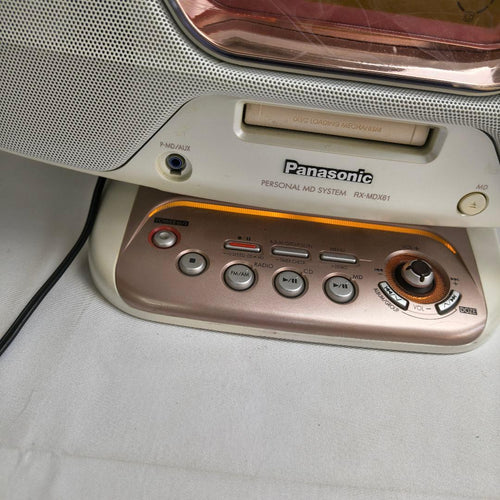 Panasonic Cd Md Cassette Deck Rx-Mdx61