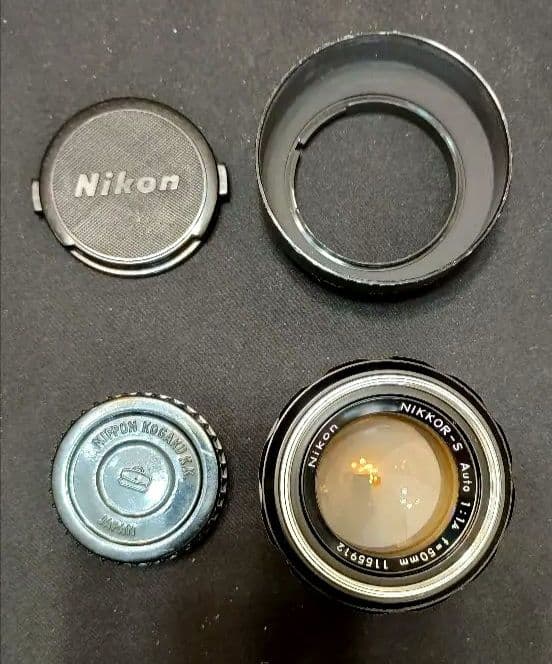 Nikon Slr Cameras (Film) F +Nikkor S Auto F1.4