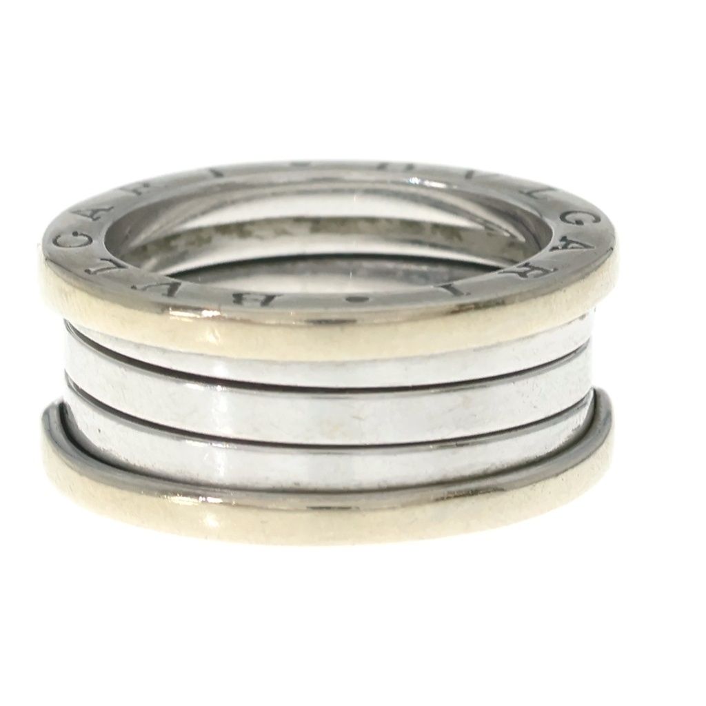 Bvlgari Ring 3 Au750 K18Wg #55