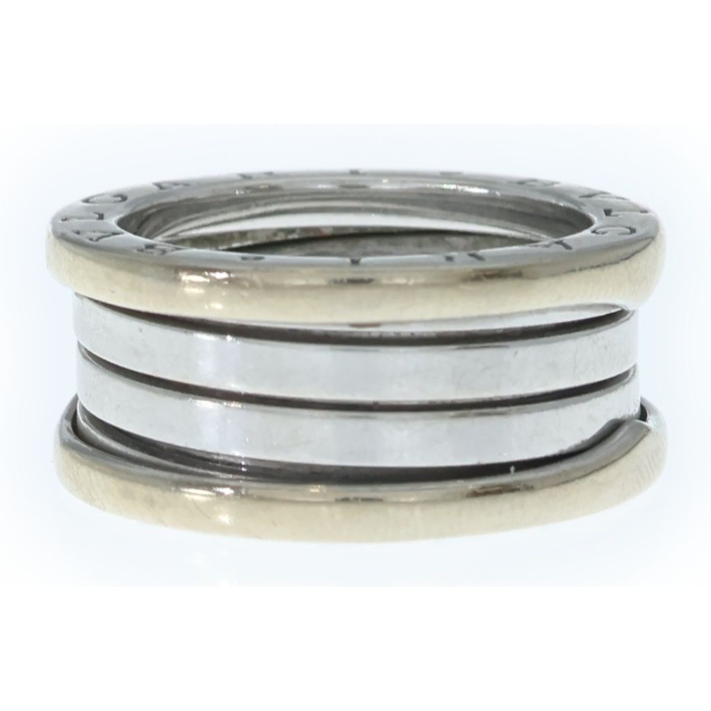 Bvlgari Ring 3 Au750 K18Wg #55