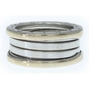 Bvlgari Ring 3 Au750 K18Wg #55