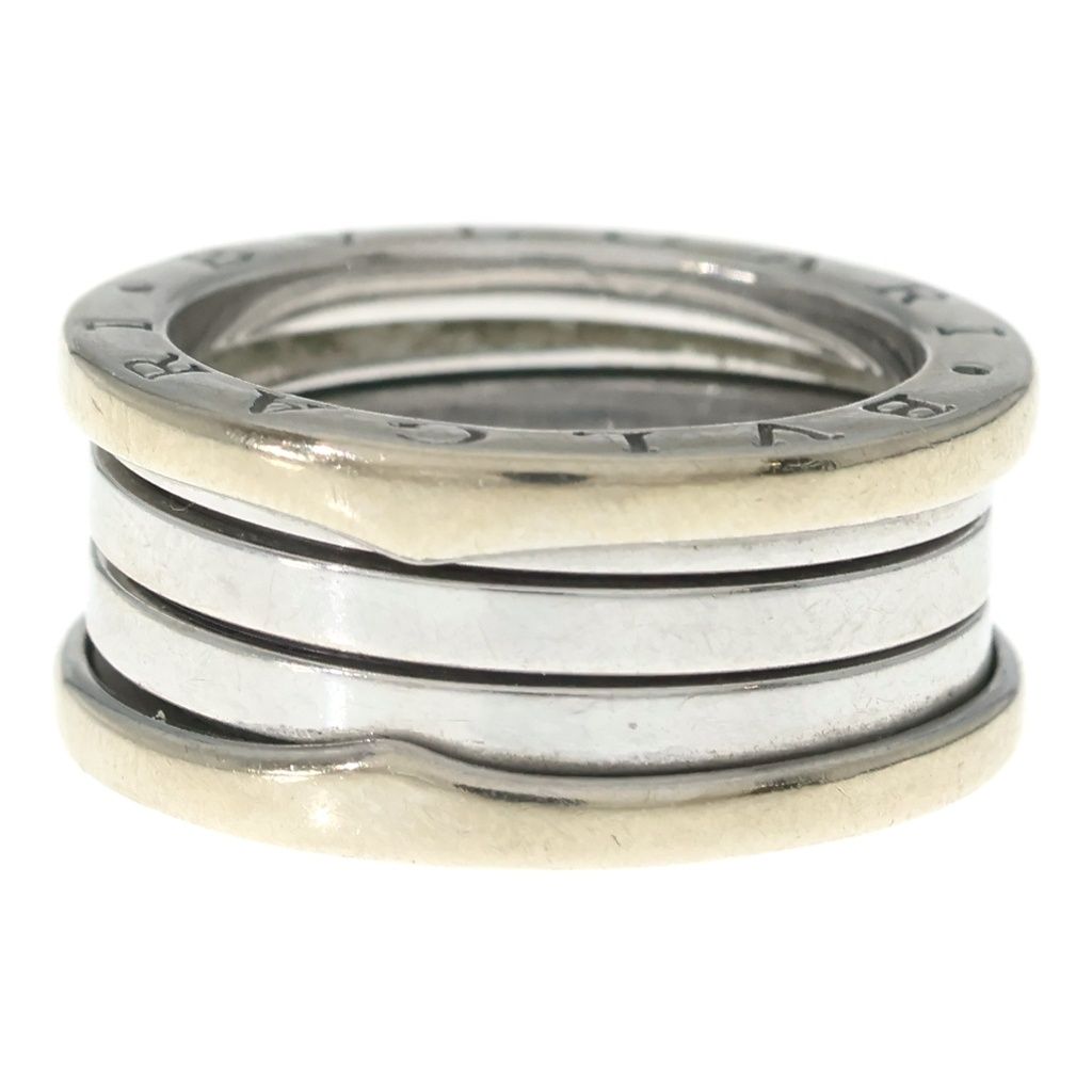 Bvlgari Ring 3 Au750 K18Wg #55