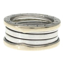 Bvlgari Ring 3 Au750 K18Wg #55