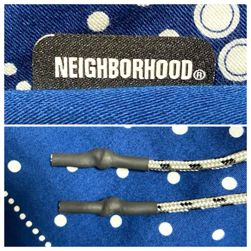 Neighborhood Shorts Bermuda M Blue Navy White