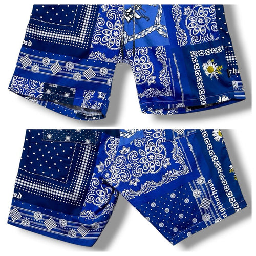 Neighborhood Shorts Bermuda M Blue Navy White