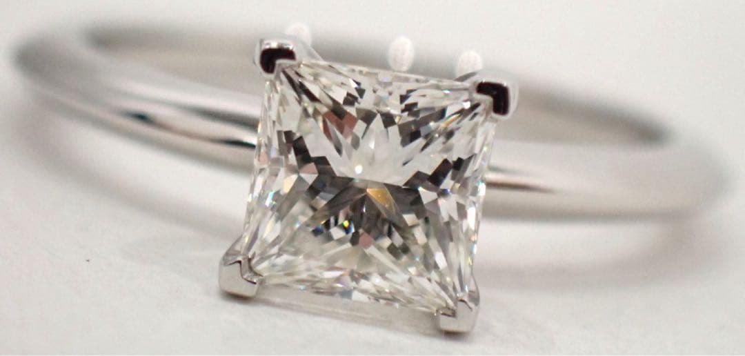 Tiffany Rings 0.9Ct Pt950