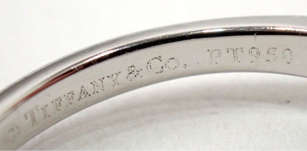 Tiffany Rings 0.9Ct Pt950