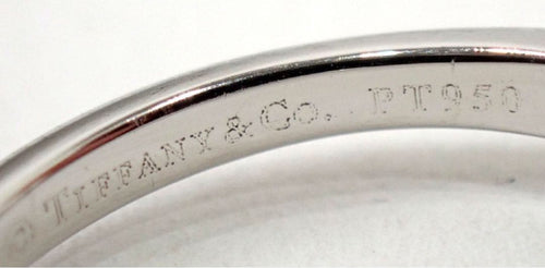 Tiffany Rings 0.9Ct Pt950