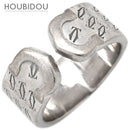 Cartier Ring C2 2000 #50(Jp10) C 2C 750Wg 18K 18 9.5