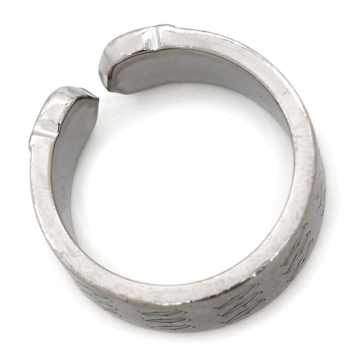 Cartier Ring C2 2000 #50(Jp10) C 2C 750Wg 18K 18 9.5