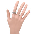 Cartier Ring C2 2000 #50(Jp10) C 2C 750Wg 18K 18 9.5