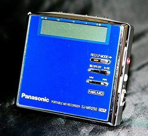 Portable Md Player Panasonic Sj-Mr250-A Mdlp