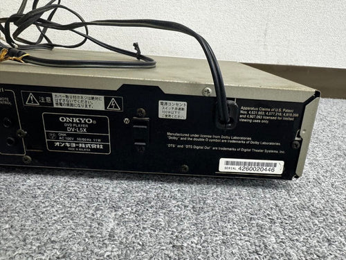 Cd Sacd Player Onkyo Dv-L5X Dvd