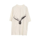 Rick Owens 7 Minutes, Long -Sleeved Cut -And -Sew T Used A